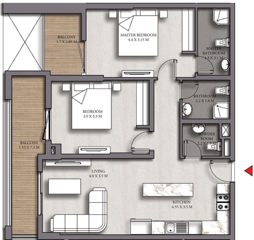 203 floor