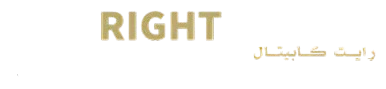 right capital white logo