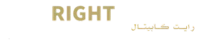 right capital white logo